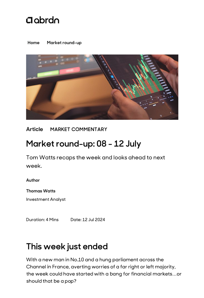 Market Roundup