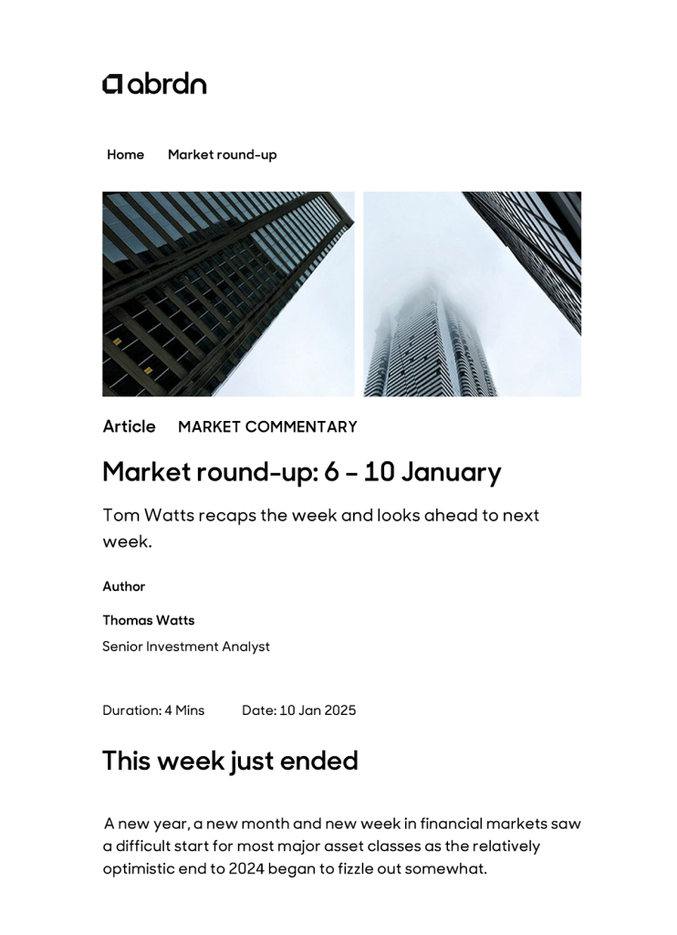 Market Roundup